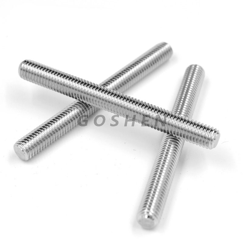 Stainless Steel Ss304 1/2‘’ ANSI/ASME B 18.31.2 Threaded Rods 