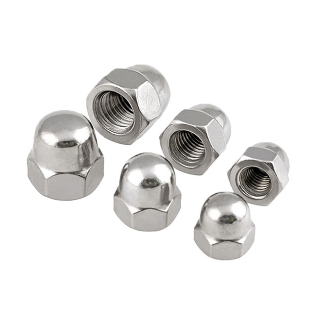 Stainless Steel 10mm Acron Nut A2-70