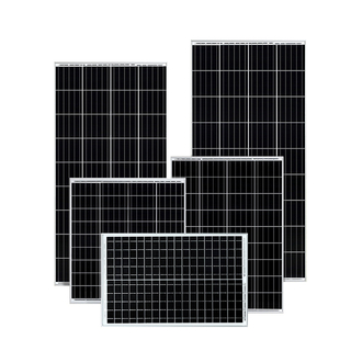 Single Crystal 180w Photovoltaic Power Generation System Solar Lithium Battery Photovoltaic Module