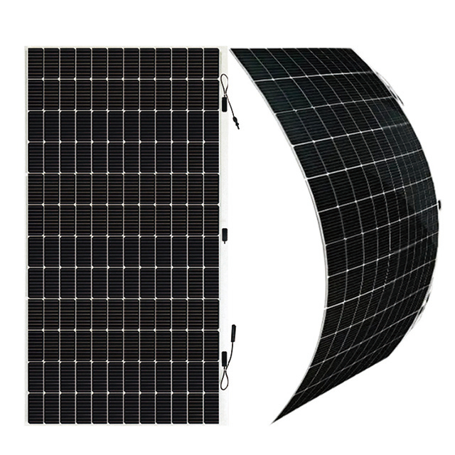 Flexible Solar Panels Monocrystalline Silicon 520W Flexible Solar Photovoltaic Modules Yacht RV High Efficiency Panels