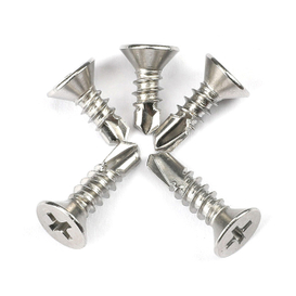 316 Stainless Steel Flat Head Self Drilling Self Tapping Screws outside for Metal Studs