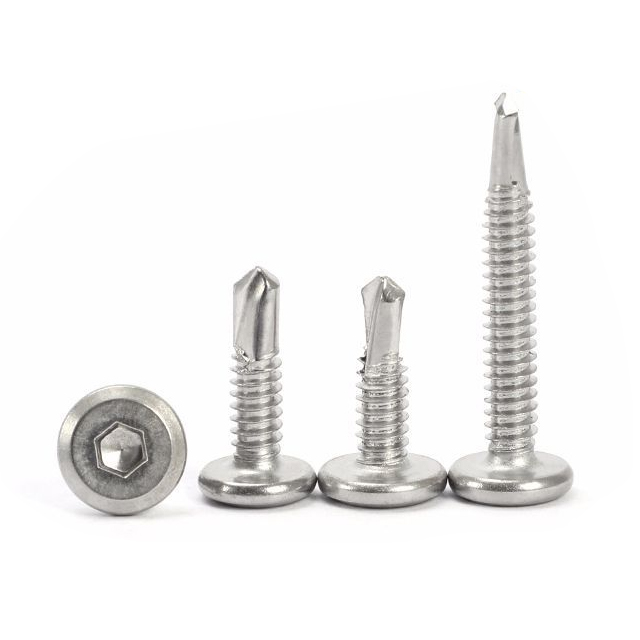 Stainless Steel Flat Hexagon Socket Self Drilling Screws