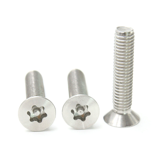 M6 Long Imperial Stainless Steel Security Machine Screws for Aircraft