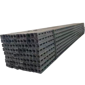 Solar System Hot Dip Galvanzied Slotted U Channel C Channel Steel Profile