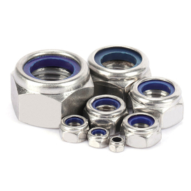DIN985 Hex Head Nylon Lock Nut SS 304