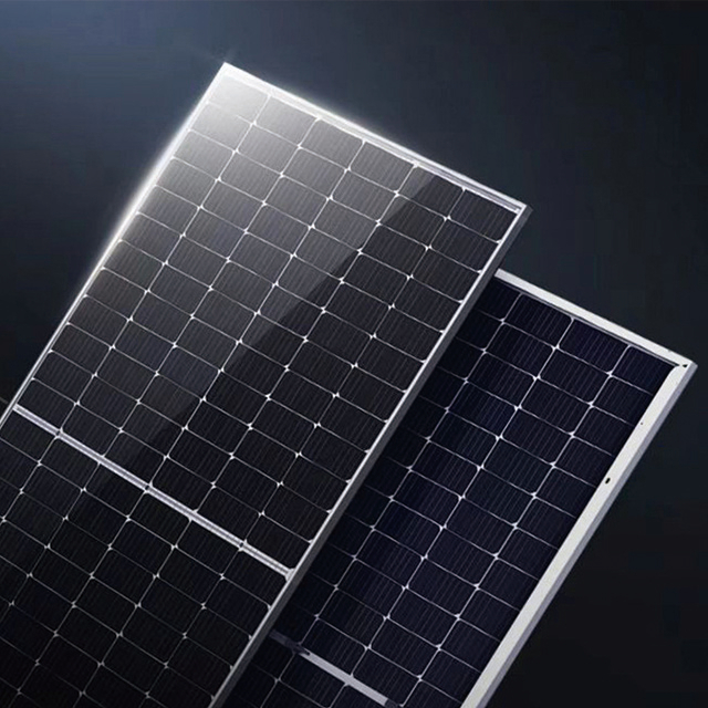 Solar Power Generation Panel Module 200W-550W Single-crystal Double-sided Power Generation Photovoltaic Panel Distributed Home