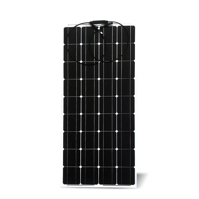 Semi-flexible Single Crystal 300W Solar Panel Photovoltaic Panel Panel Charging Panel