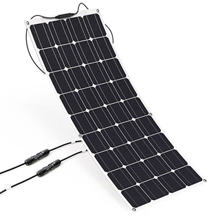 Ultra-thin 120W18V Flexible Semi-solar Panel Outdoor Flexible Photovoltaic Solar Panel Laminated Module