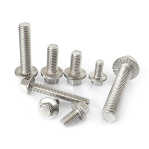 Metric ISO 15071 Stainless Steel Heavy Hex Flange Bolts Usually Used on Machines