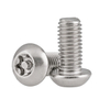  Stainless Steel SS304 Torx Pan Head Security Machine Screw With Pin