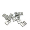 metric m3 stainless steel rectangular flat nuts with threaded hole