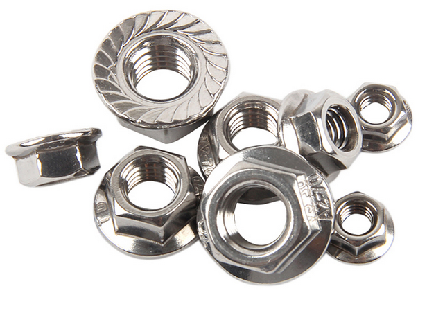 Stainless steel flange lock nut