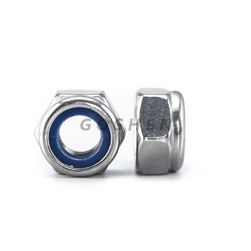 DIN985 Stainless Steel 316 Hexagon Nylon Lock Nut