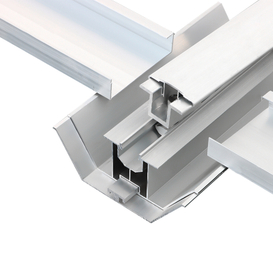 Industrial Aluminum Profile Solar Mounting System Aluminum Rails
