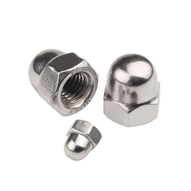 Stainless Steel 10mm Acron Nut A2-70
