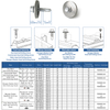 1 In,1-1/2in,2-1/2in Hex Wahser Head Screw Bi-metal Screws Solar Roofting Screw Tek 5 Self Drilling Screw Self Tapping Screws with EPDM 