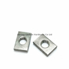 metric m3 stainless steel rectangular flat nuts with threaded hole