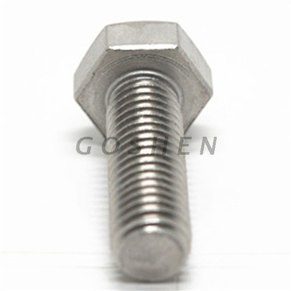 DIN933 Super Duplex 2507/S32750 Duplex Steel Hex Bolts M10