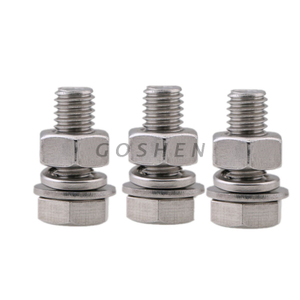 SEMS Hex bolt with nut and washer M10*25mm