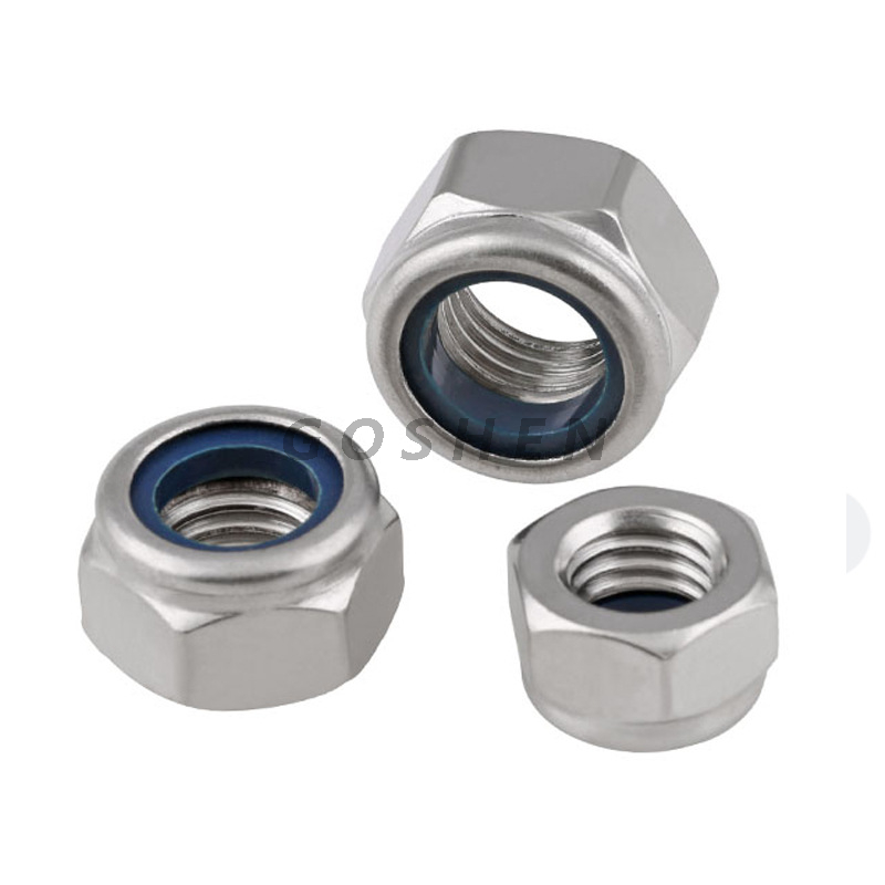 DIN985 Stainless Steel 316 Hexagon Nylon Lock Nut