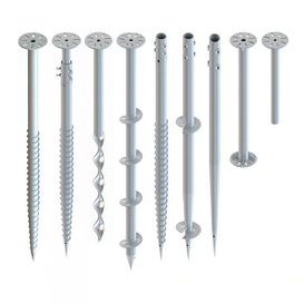 Roof Solar Mounting Earth Drill Ground Screw Anchor