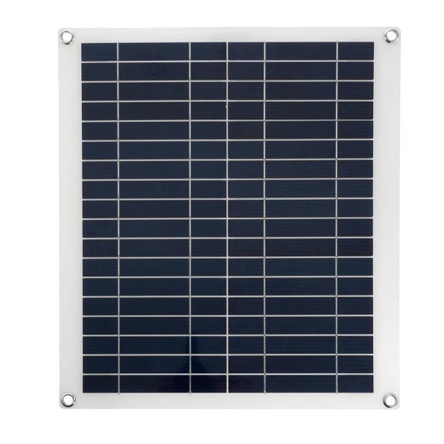 Polycrystalline 20W Solar Flexible Panel Multi-purpose Small Power Generation Set Flexible Solar Panel 100W Photovoltaic