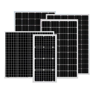 New Single Crystal 150W Solar Photovoltaic Panel Household 1224V Photovoltaic Panel 100W Solar Panel