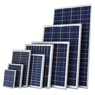 6v Solar Panel 3w-30w Polycrystalline Photovoltaic Panel Solar Lamp Charging Garden Lamp Street Lamp Accessories
