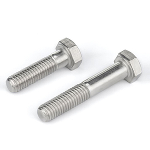 Half Threaded Stainless Steel Thin Hexagon Head Cap Screws