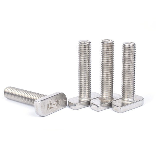T Head Stainless Steel Hammer Head Bolt SS304 M8X25