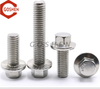 18-8 Stainless Steel 304 M12 Hex Flange Head Bolts