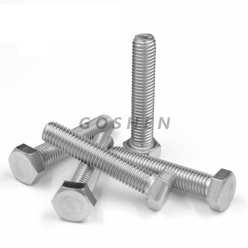 A194 -8M Full Thread Stainless Steel M10 DIN ISO 4014 - 2011 Hex Bolts