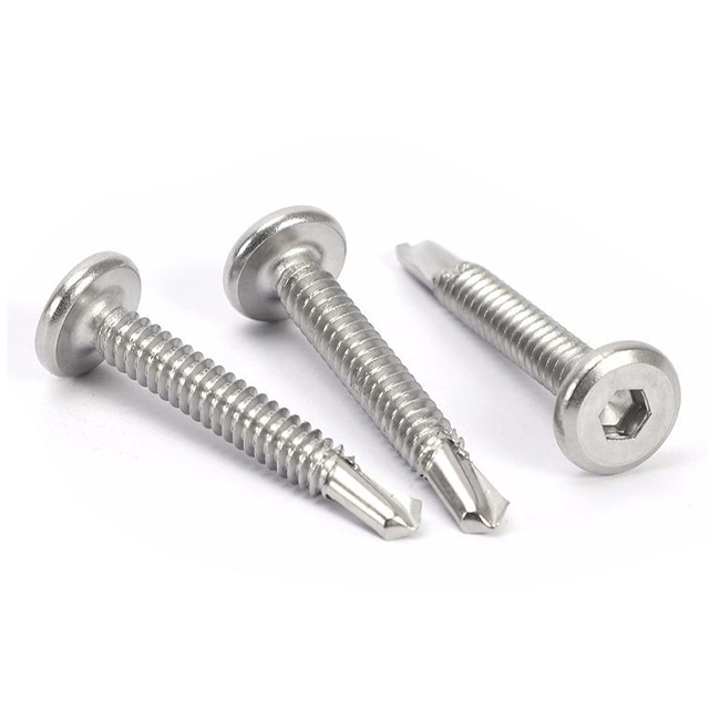 Stainless Steel Flat Hexagon Socket Self Drilling Screws
