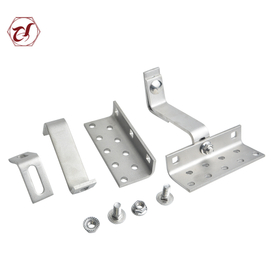 Solar Panel Brackets Roof Mounting Hook Solar Panel Rail Mounting Fixed Bracket with Matching Fasteners
