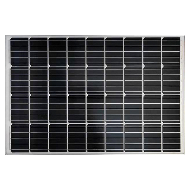 100W Single Crystal Solar Panel Power Generation Panel Solar Panel 18V Household Photovoltaic Module Power Generation System