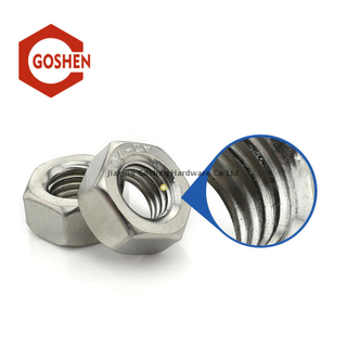 304 stainless steel fine thread hex nuts DIN934