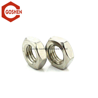 Stainless Steel Hex thin nuts