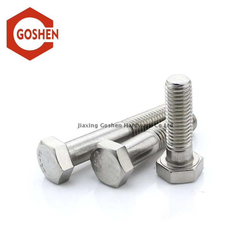 Metric 316 Stainless Steel Fine Thread Hex Bolts for Bicycle