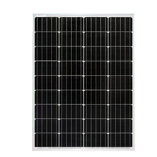New Single Crystal 150W Solar Photovoltaic Panel Household 1224V Photovoltaic Panel 100W Solar Panel