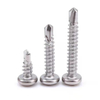 Stainless Steel Bi Metal St3.5-St6.3 Pan Head Self Drilling Screw