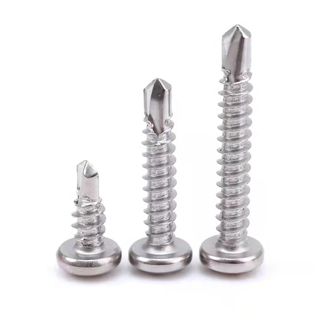 Stainless Steel Bi Metal St3.5-St6.3 Pan Head Self Drilling Screw