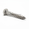 SS316 DIN571 Metric Hex Head Wood Screw 