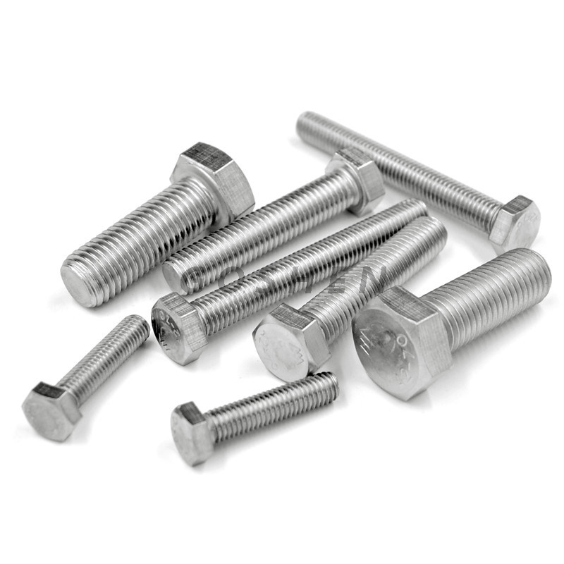 A194 -8M Full Thread Stainless Steel M10 DIN ISO 4014 - 2011 Hex Bolts
