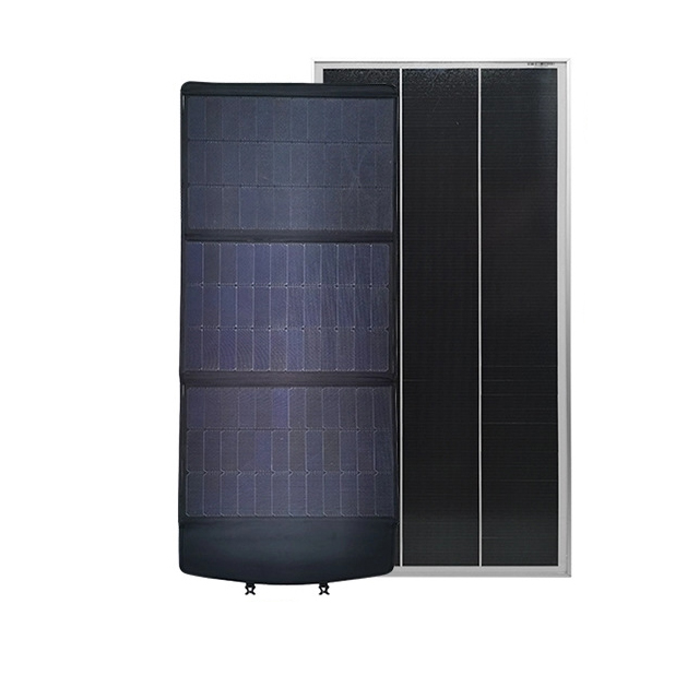 100W12V Monocrystalline Silicon Flexible Charging Solar Panels Photovoltaic Power Generation Board Car Roof Solar Panel Wholesale