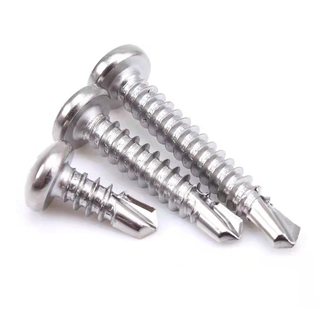 Stainless Steel Bi Metal St3.5-St6.3 Pan Head Self Drilling Screw