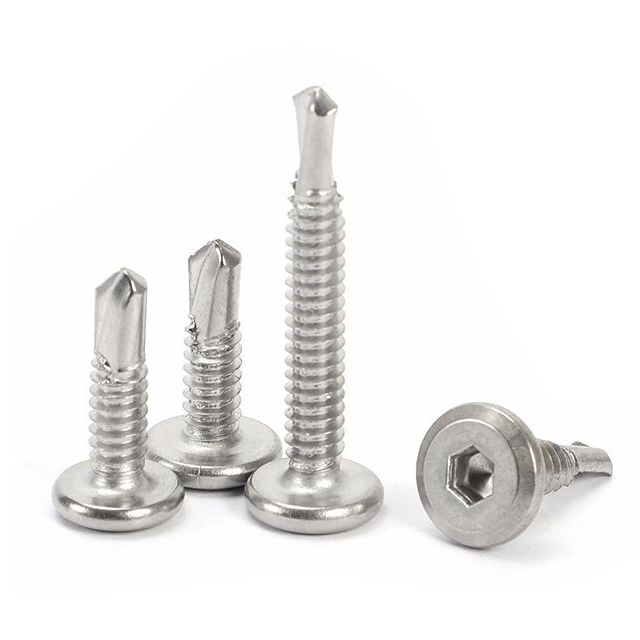 Stainless Steel Flat Hexagon Socket Self Drilling Screws