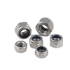din982 metric stainless steel hex insert self locking nut fastenal for car wheels