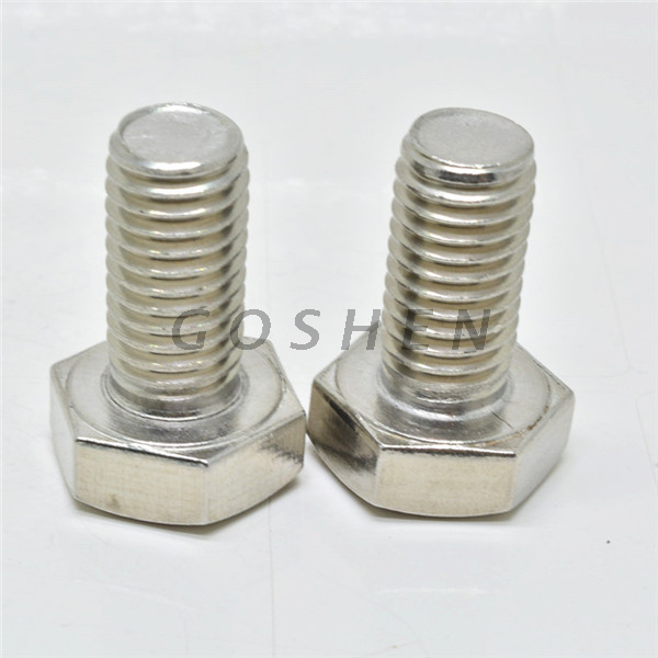 Super Duplex 2205 Stainless Steel Full Thread Hex Head Bolts M10*30mm