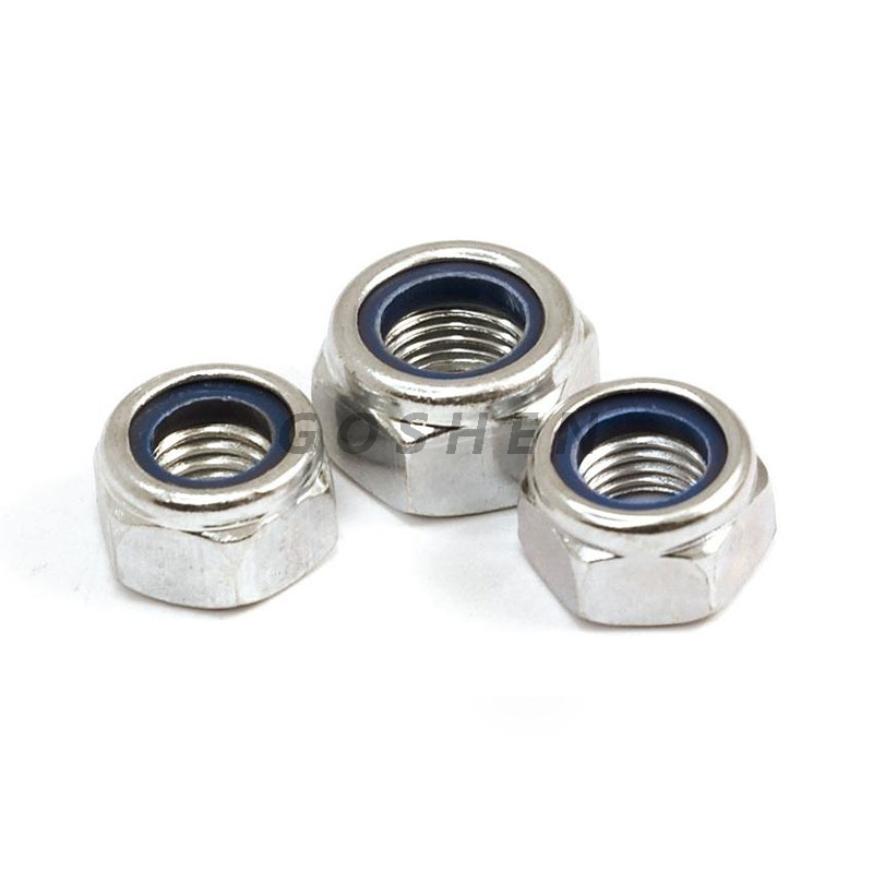 DIN985 Stainless Steel 316 Hexagon Nylon Lock Nut