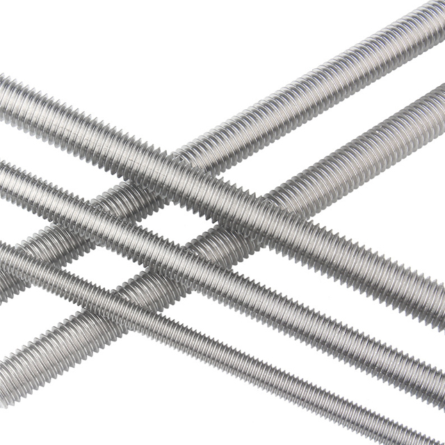 Metric SS316 SS304 Stainless Steel Threaded Rod DIN 975 DIN976